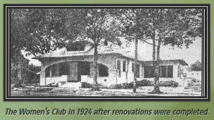 Woman's club building after renovations in 1924